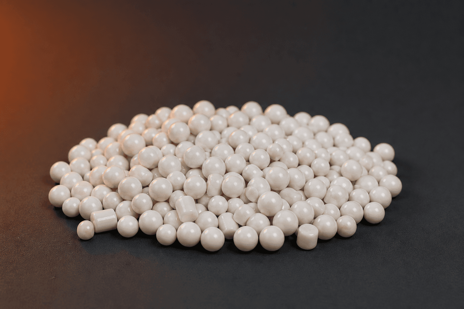Porcelain, Corn Cob and Walnut Shell Media